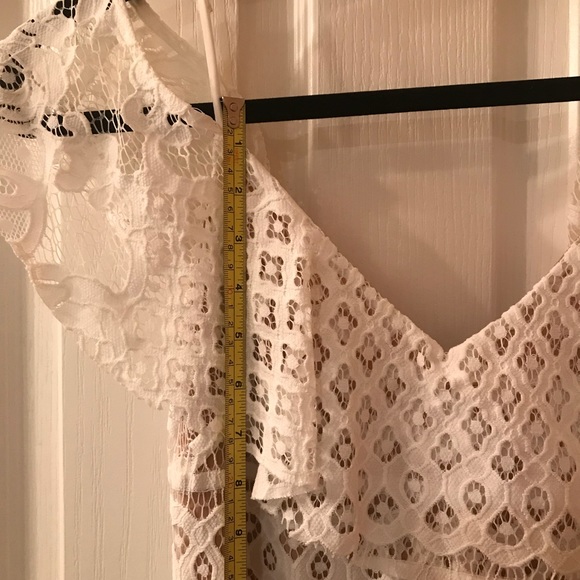 WAYF White/Nude Lace Dress from Nordstrom - Picture 5 of 8